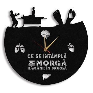 Ceas Personalizat Ce Se Intampla In Morga Ramane In Morga