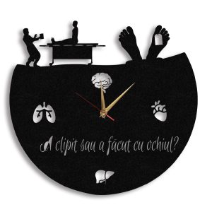 Ceas Personalizat Pompe Funebre A Clipit Sau A Facut cu Ochiul