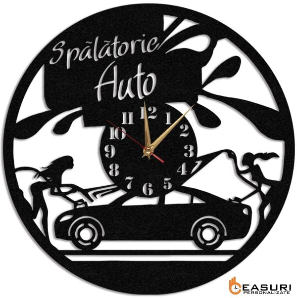 Ceas Personalizat Spalatorie Auto