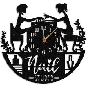 Ceas Personalizat Salon Nails Studio 01