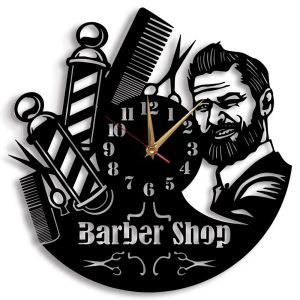 Ceas personalizat frizerie barbershop 02