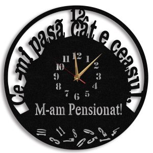 Ceas Personalizat Pensionar 01