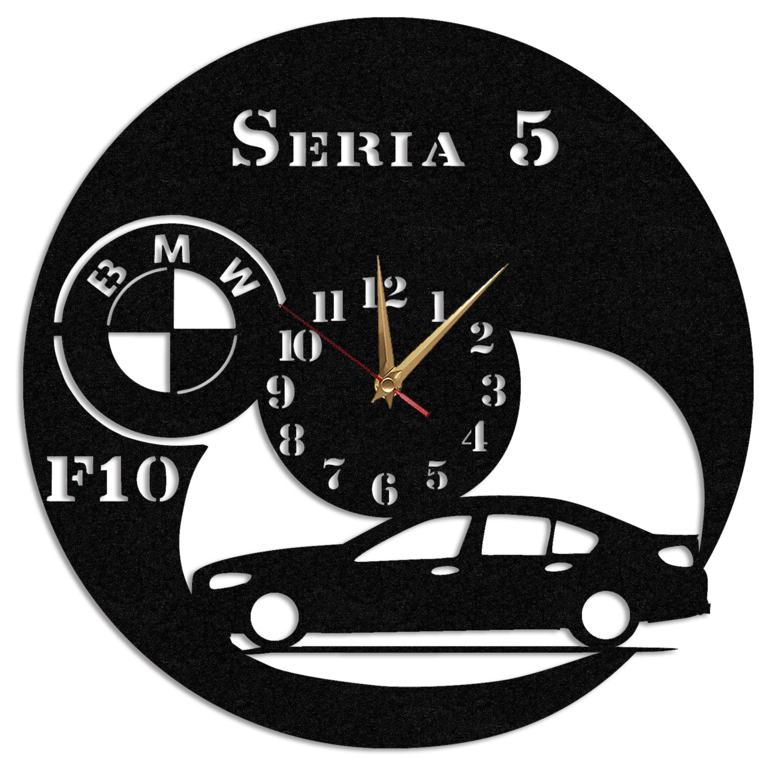Ceas Personalizat BMW Seria 5 F10 - Diametru 45 cm