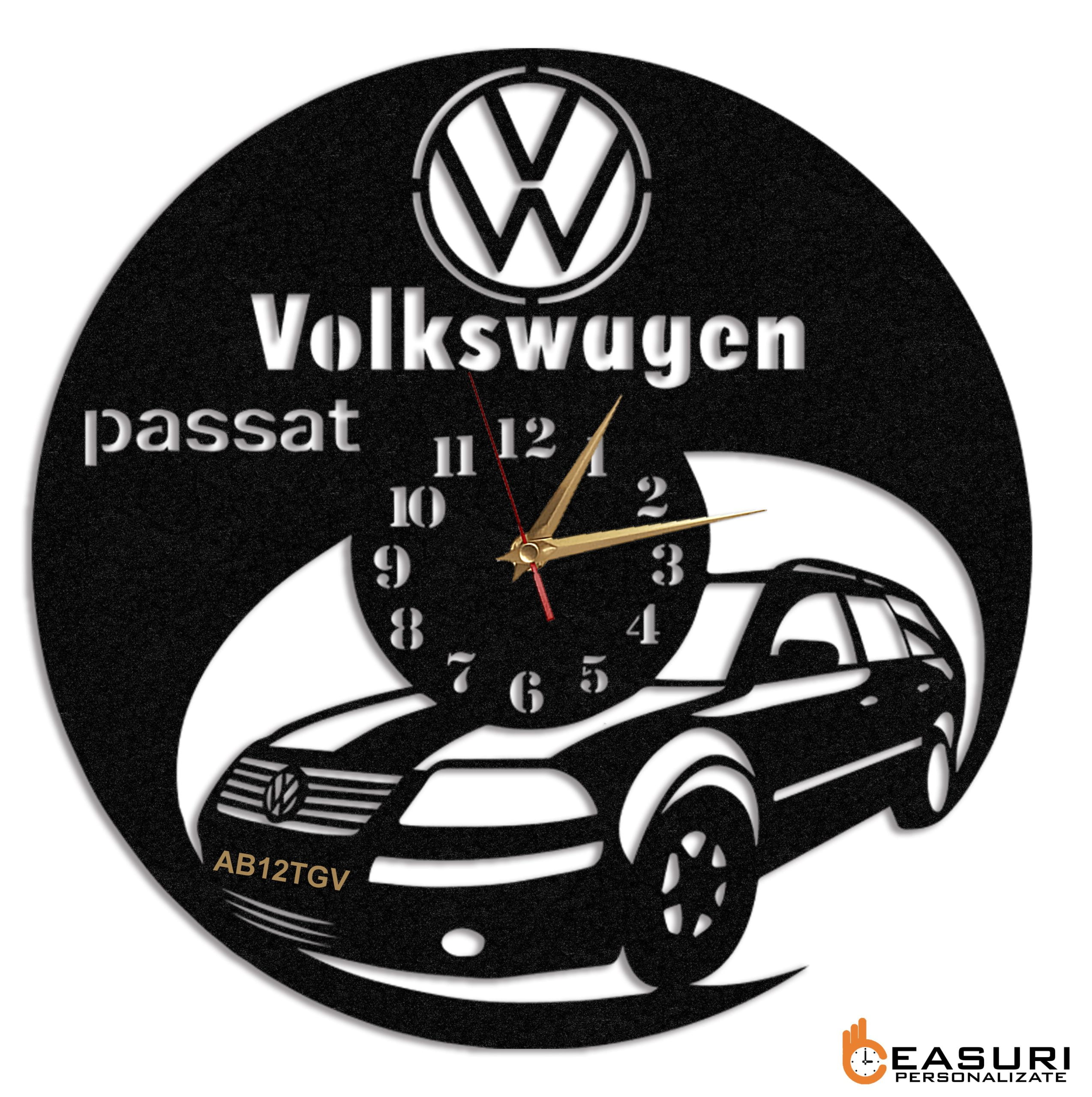 Ceas Personalizat Volskwagen Passat 01 - Diametru 35 cm