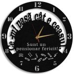 Ceas Personalizat Pensionar Fericit