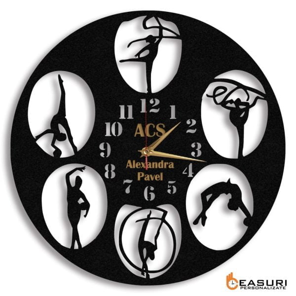 Ceas Personalizat Gimnastica Ritmica 01 gravat