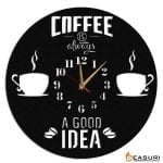 Ceas Personalizat Coffee is always a good idea