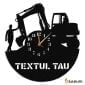 Ceas Personalizat Utilaje Constructie Excavator 01