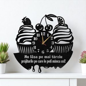 Ceas Personalizat Cofetarie Patiserie 4 Ceas personalizat cofetarie patiserie pe perete