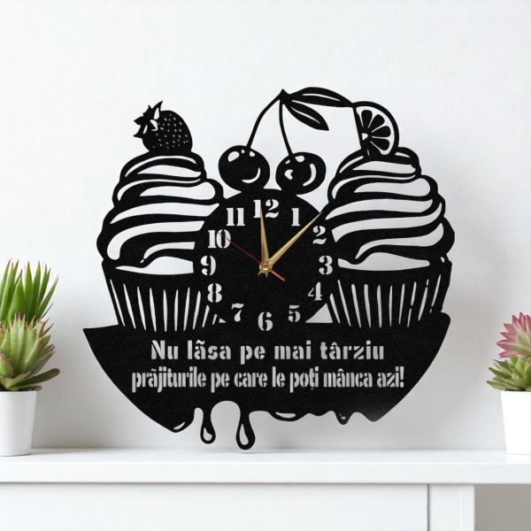 Ceas Personalizat Cofetarie Patiserie 1 Ceas personalizat cofetarie patiserie pe perete