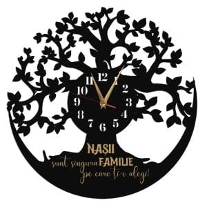 Ceas Personalizat Pentru Nasi Copacul Vietii 01