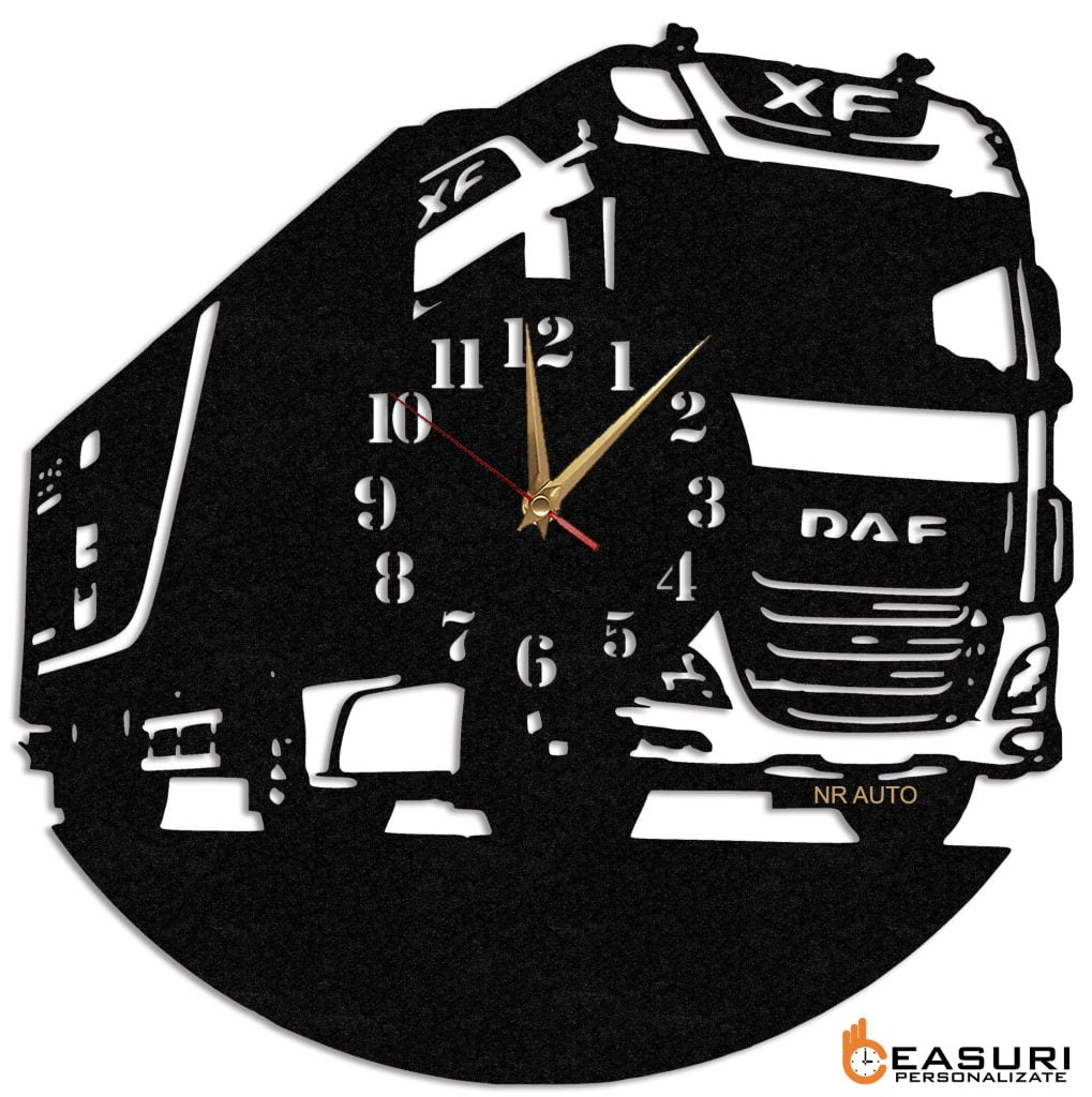 Ceas Personalizat Firma Transport Sofer Camion Tir DAF XF - Ceasuri ...