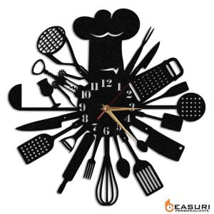 Ceas Personalizat Decorativ Bucatarie 03