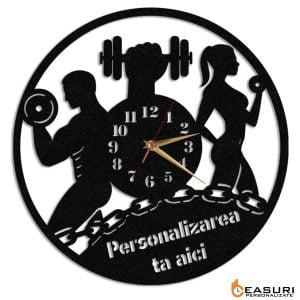 Ceas Personalizat Bodybuilding Sala de Fitness 02
