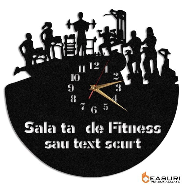 Ceas Personalizat Sala de Fitness 01