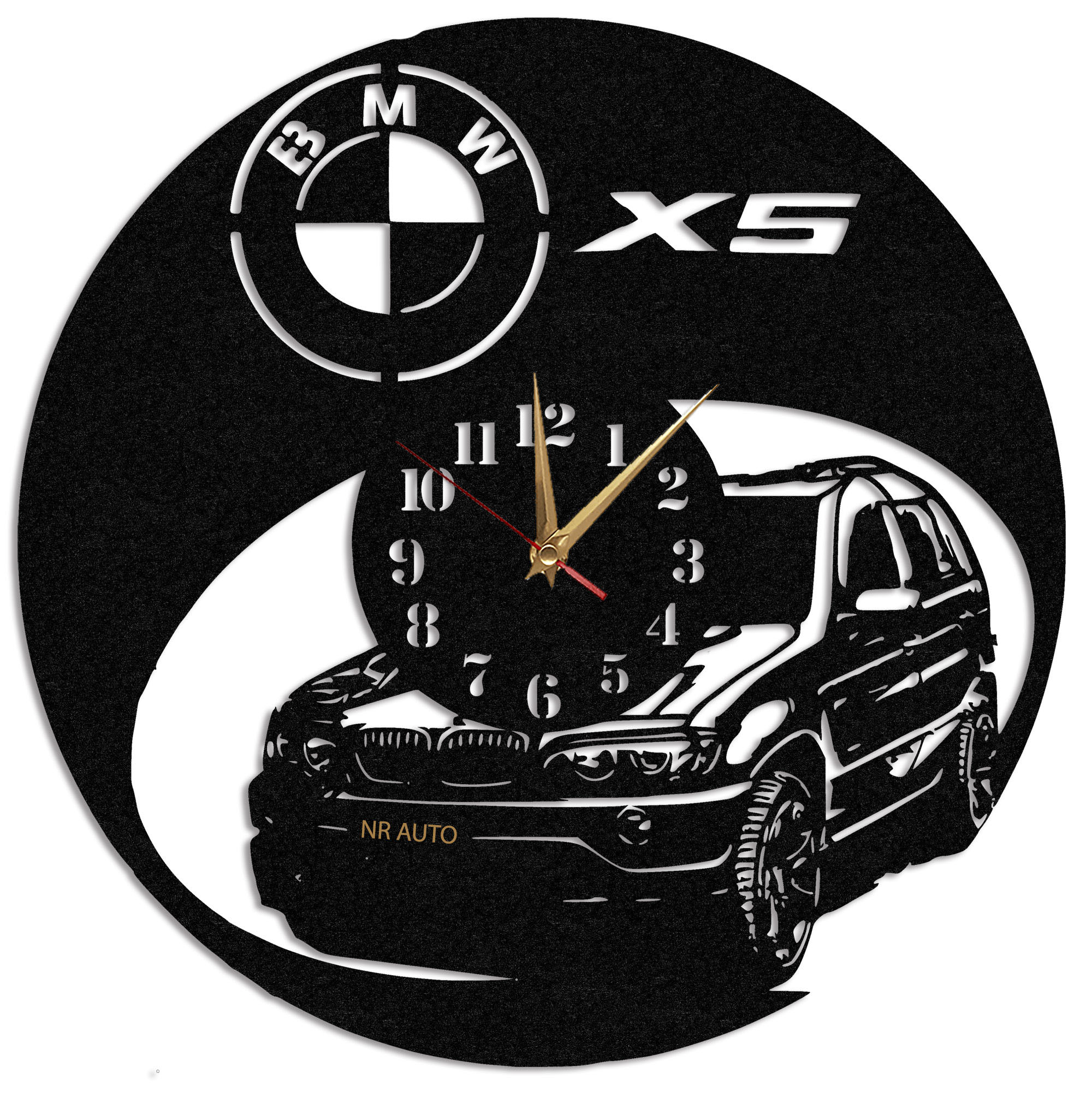 Ceas Personalizat BMW X5 - Diametru 45 cm