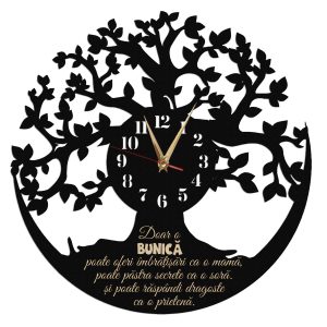 Ceas de perete copacul vietii doar o bunica