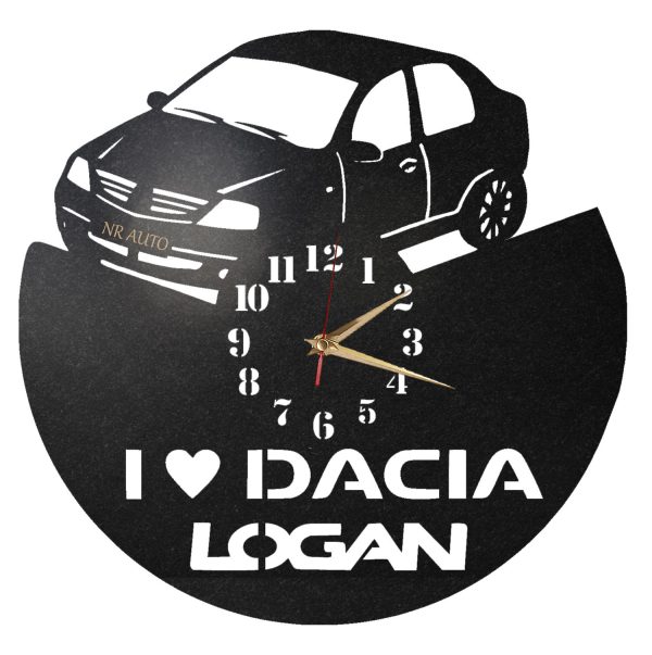 Ceas de perete personalizat Dacia Logan Ceas de perete personalizat Dacia Logan