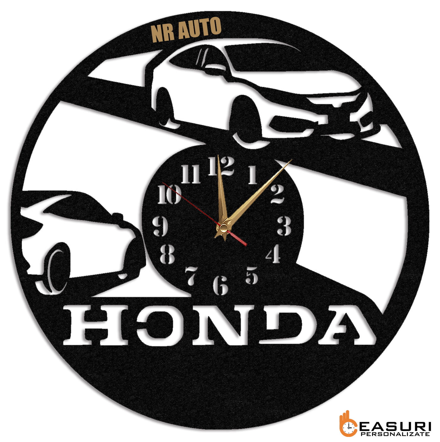 Ceas Personalizat Honda 01 - Diametru 35 cm