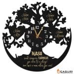 Ceas cadou pentru nasi copac cu inimi