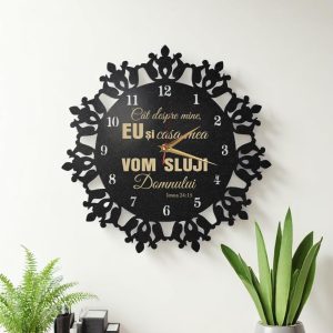 Cât despre mine, EU și casa mea VOM SLUJI Domnului