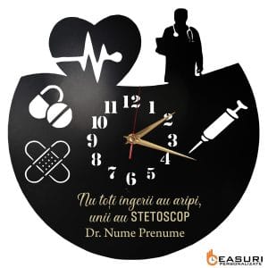 Ceas Personalizat cu nume Doctor 01