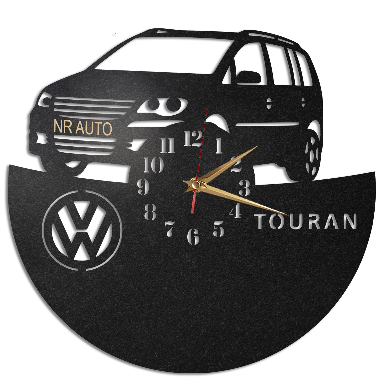 Ceas de perete Volkswagen Touran - Diametru 45 cm