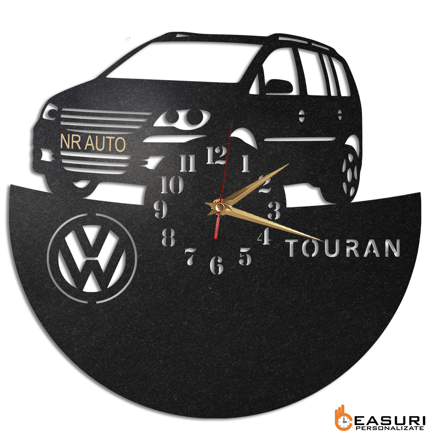 Ceas de perete Volkswagen Touran - Diametru 35 cm