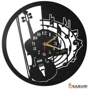 Ceas personalizat vioara 01
