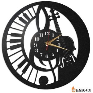 Ceas personalizat vioara 02