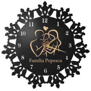 Ceas personalizat membri familiei