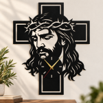 Ceas Personalizat crestin cruce Iisus Coroana spini